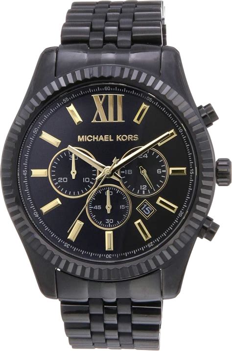 michael kors lexington men's|Michael Kors lexington black watch.